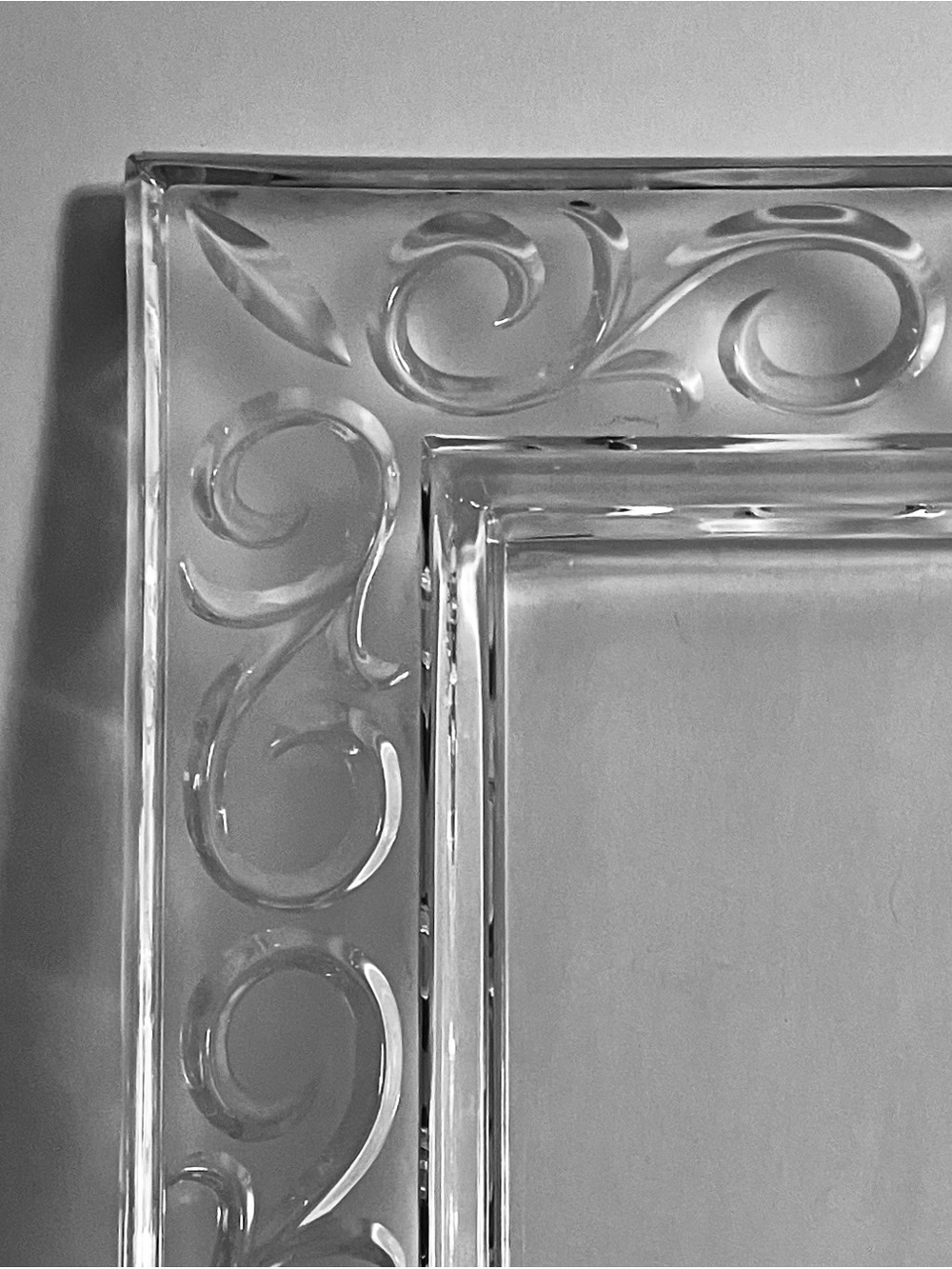 Marquis by WATERFORD Crystal ARABESQUE Picture Frame / For 4x6 Photo / GERMANY - Picture 3 of 10